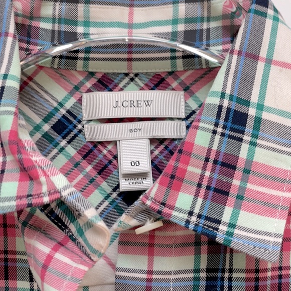 Jcrew plaid woven collared button down shirt - Picture 2 of 4